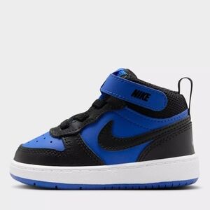 Kids' Toddler Nike Court Borough Mid 2 Casual Shoes